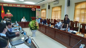 TS. Nguyễn Thị Thu Dung - Hiệu trưởng các trang cược nhà cái uy tín
 trong Hội nghị